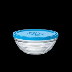 Duralex Professionnels De La Restauration|Boîtes Rondes>Freshbox - Boite de conservation ronde couvercle bleu 97cl