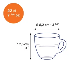 Duralex Professionnels De La Restauration|Tasses><noscript><img width=