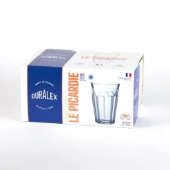 Duralex Professionnels De La Restauration|Verres À Bière>Le Picardie - Verre à eau - Bleu Marine - 36cl