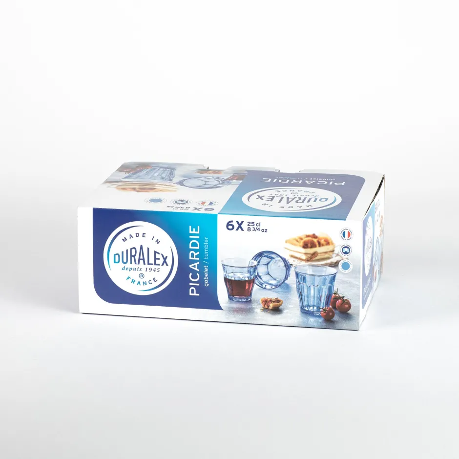 Duralex Professionnels De La Restauration|Verres À Eau>Le Picardie - Verre à eau - Bleu Marine - 25cl