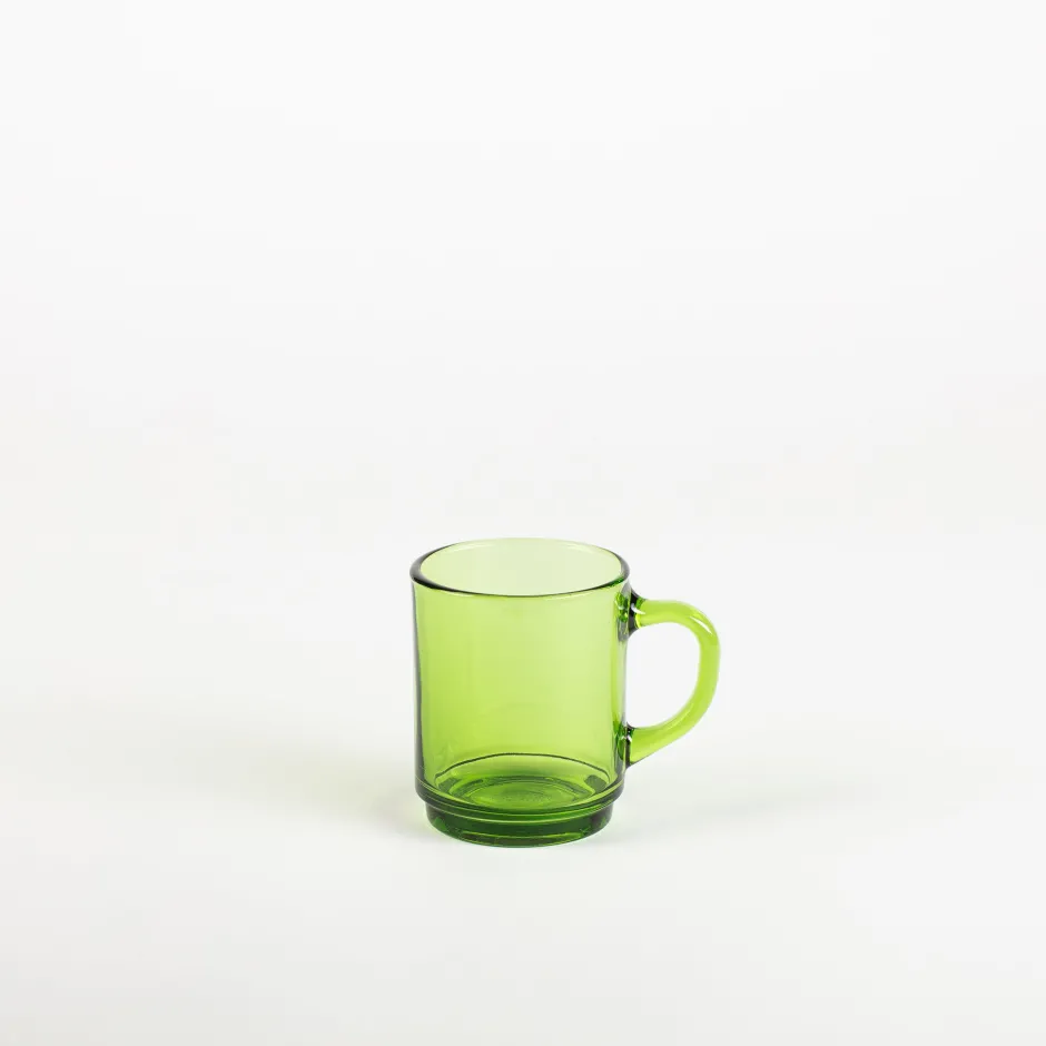 Duralex Professionnels De La Restauration|Mugs>Versailles - Mug en verre Vert 26 cl