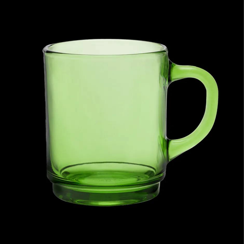 Duralex Professionnels De La Restauration|Mugs>Versailles - Mug en verre Vert 26 cl